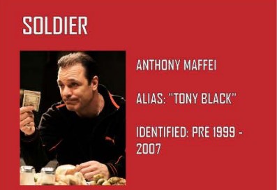 Anthony Maffei Tony Black Soldier The Sopranos