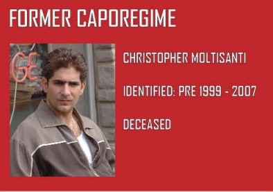 Christopher Moltisanti Capo The Sopranos