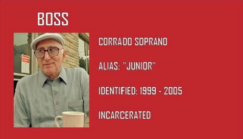 Corrado Junior Soprano boss The Sopranos