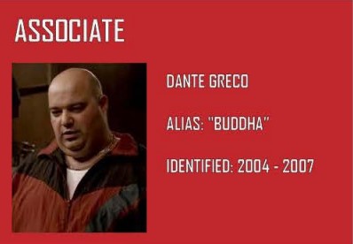 Dante Greco Buddha Associate The Sopranos