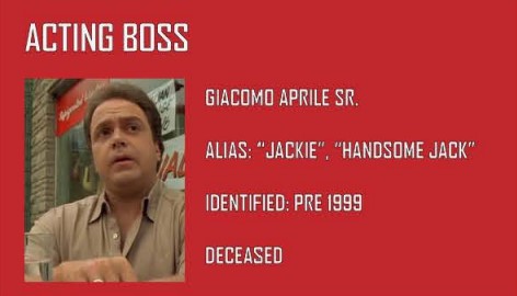 Giacomo Jackie Aprile Acting Boss