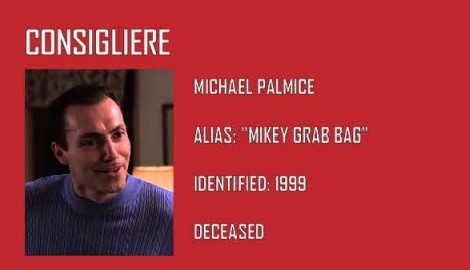 Michael Mikey Palmice Consigliere The Sopranos