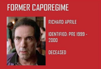 Richard Richie Aprile Sopranos Capo
