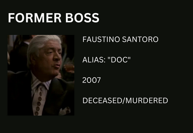 Faustino Doc Santoro boss The Sopranos