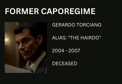 GERARDO Gerry TORCIANO caporegime The Sopranos