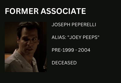 Joseph Peperelli Joey Peeps Associate Sopranos