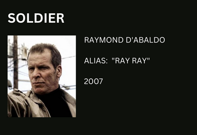Raymond D'Abaldo Ray Ray Soldier Sopranos